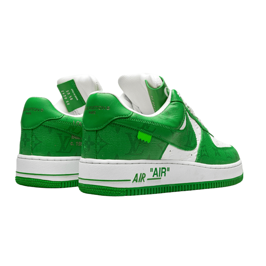 Nike Louis Vuitton Air Force 1 Low virgil Abloh in Green